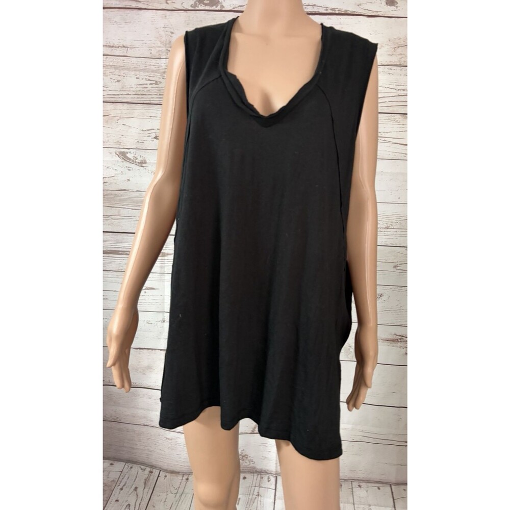 Fp Movement Tank Top Black Sleeveless Layering Woman’s Size Medium NWT